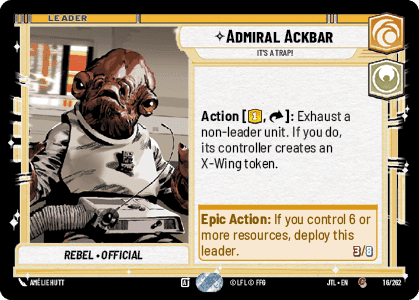 ⟡ Admiral Ackbar, It's A Trap!