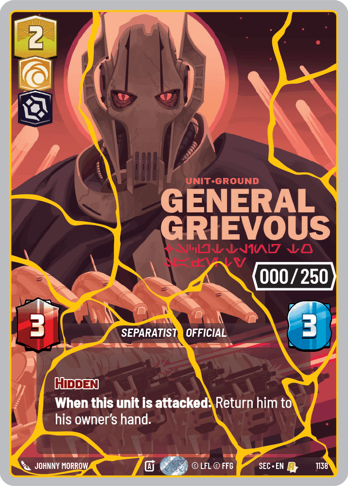 ⟡ General Grievous, Scuttling to Safety