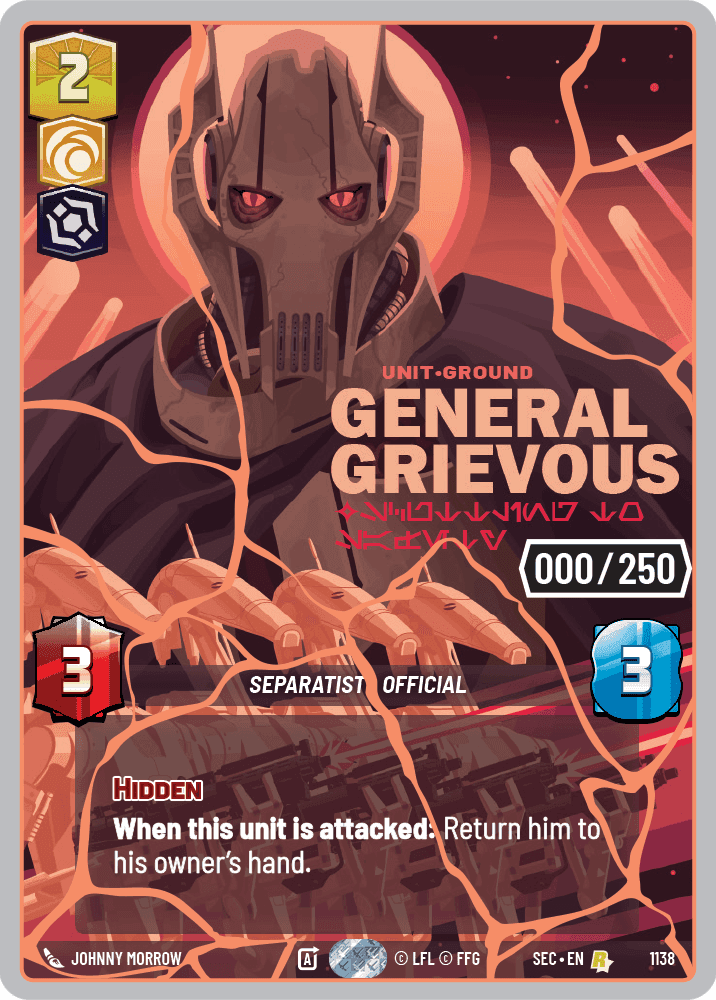 ⟡ General Grievous, Scuttling to Safety
