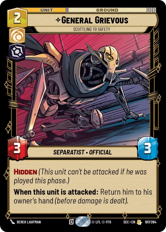 ⟡ General Grievous, Scuttling to Safety
