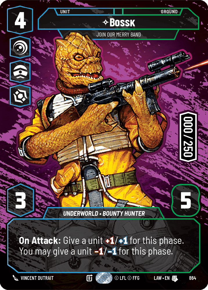 ⟡ Bossk, Join Our Merry Band