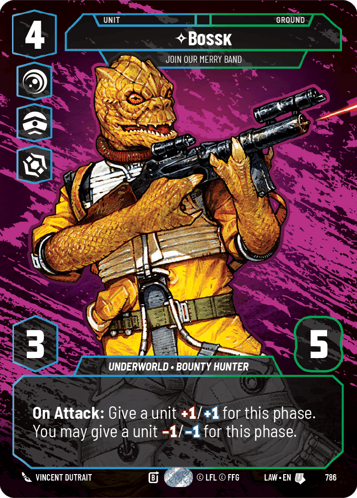 ⟡ Bossk, Join Our Merry Band