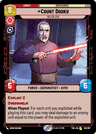 ⟡ Count Dooku, Fallen Jedi