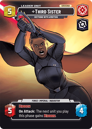 ⟡ Third Sister, Seething With Ambition (back)