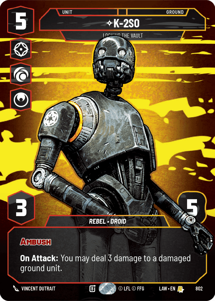 ⟡ K-2SO, Locking the Vault