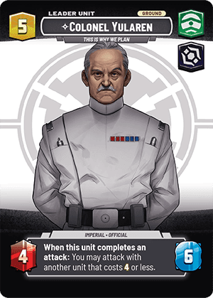 ⟡ Colonel Yularen, This Is Why We Plan (back)