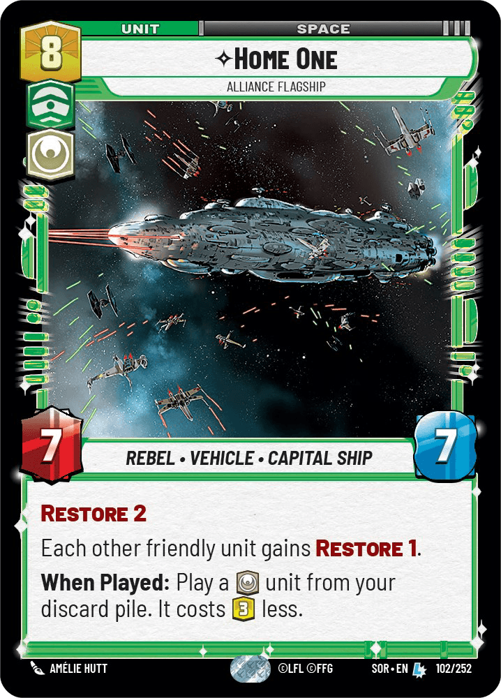 ⟡ Home One, Alliance Flagship