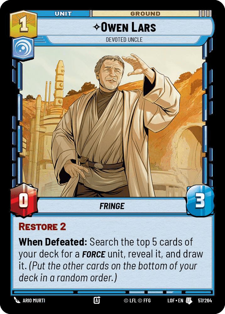 ⟡ Owen Lars, Devoted Uncle