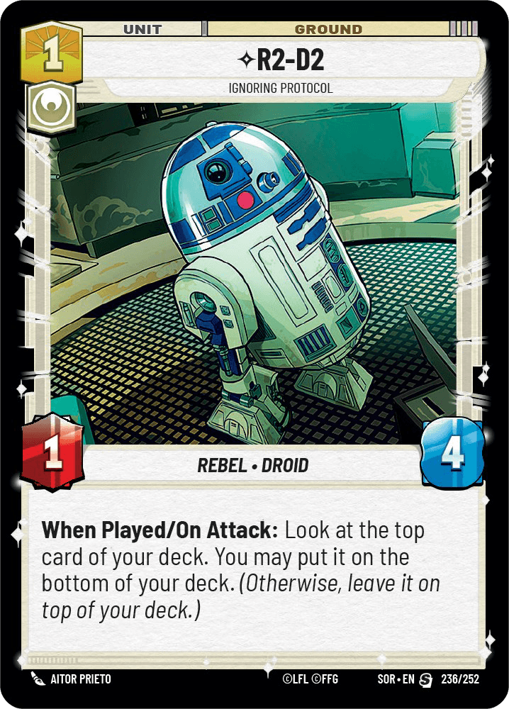 ⟡ R2-D2, Ignoring Protocol