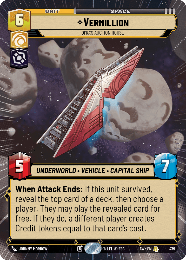 ⟡ Vermillion, Qi'ra's Auction House