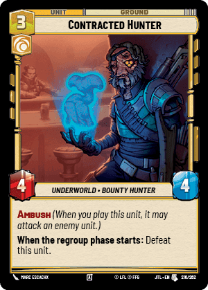 Contracted Hunter