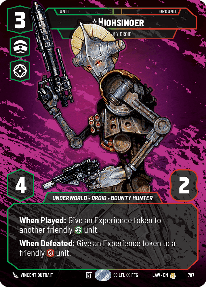 ⟡ Highsinger, Deadly Droid