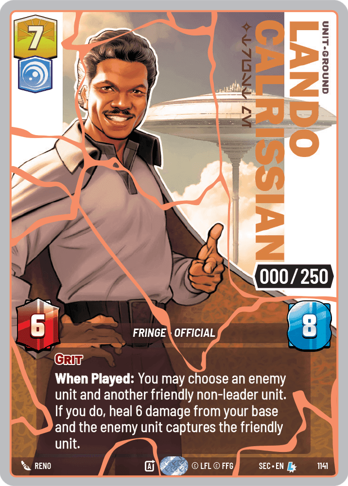 ⟡ Lando Calrissian, Trust Me