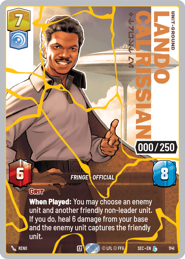 ⟡ Lando Calrissian, Trust Me