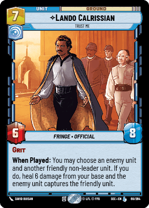 ⟡ Lando Calrissian, Trust Me