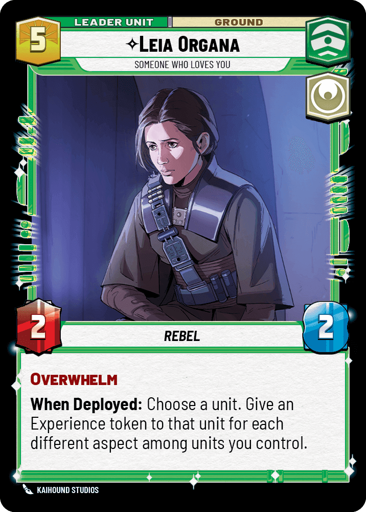 ⟡ Leia Organa, Someone Who Loves You (back)