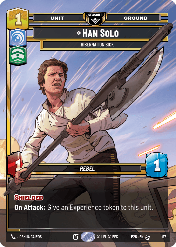 ⟡ Han Solo, Hibernation Sick