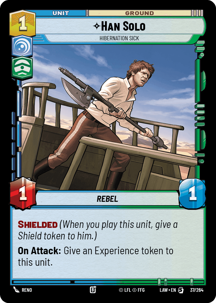 ⟡ Han Solo, Hibernation Sick