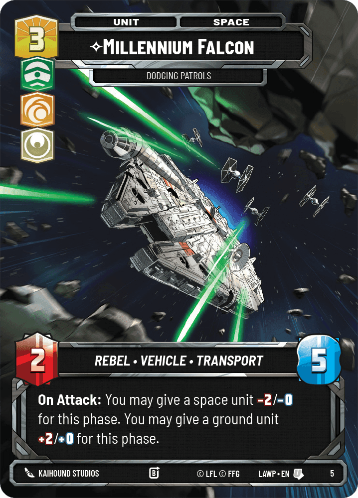 ⟡ Millennium Falcon, Dodging Patrols