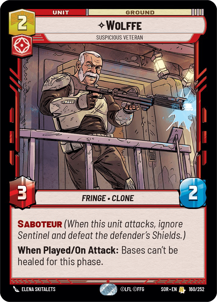 ⟡ Wolffe, Suspicious Veteran