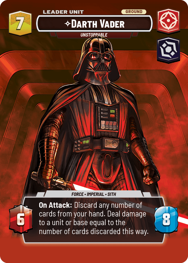 ⟡ Darth Vader, Unstoppable (back)