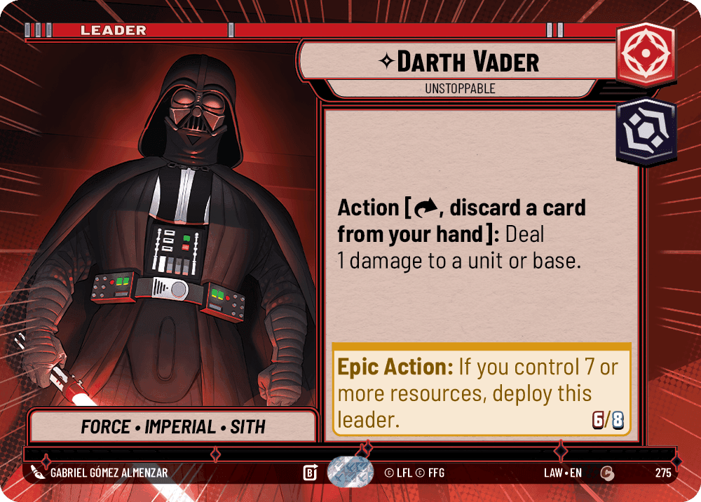 ⟡ Darth Vader, Unstoppable