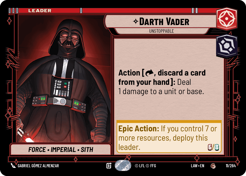 ⟡ Darth Vader, Unstoppable