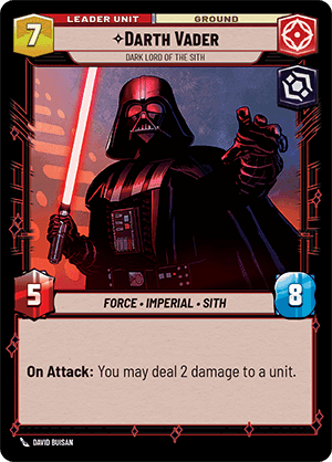 ⟡ Darth Vader, Dark Lord of the Sith (back)