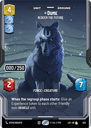 ⟡ Dume, Redeem the Future