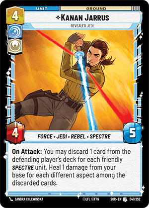 ⟡ Kanan Jarrus, Revealed Jedi