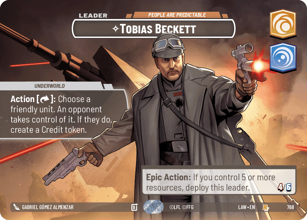 ⟡ Tobias Beckett, People are Predictable