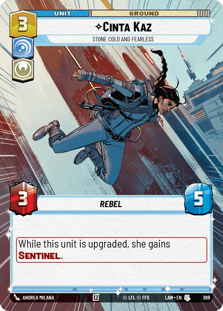 ⟡ Cinta Kaz, Stone Cold and Fearless