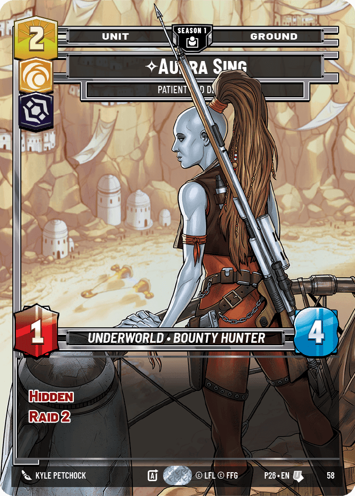 ⟡ Aurra Sing, Patient and Deadly