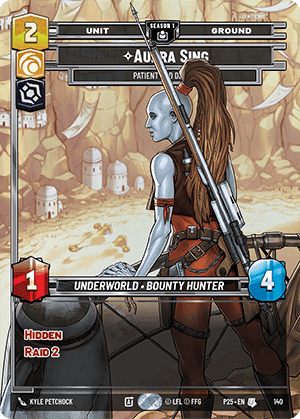 ⟡ Aurra Sing, Patient and Deadly