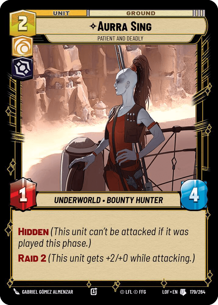 ⟡ Aurra Sing, Patient and Deadly