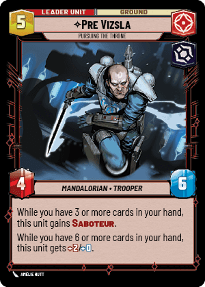 ⟡ Pre Vizsla, Pursuing the Throne (back)