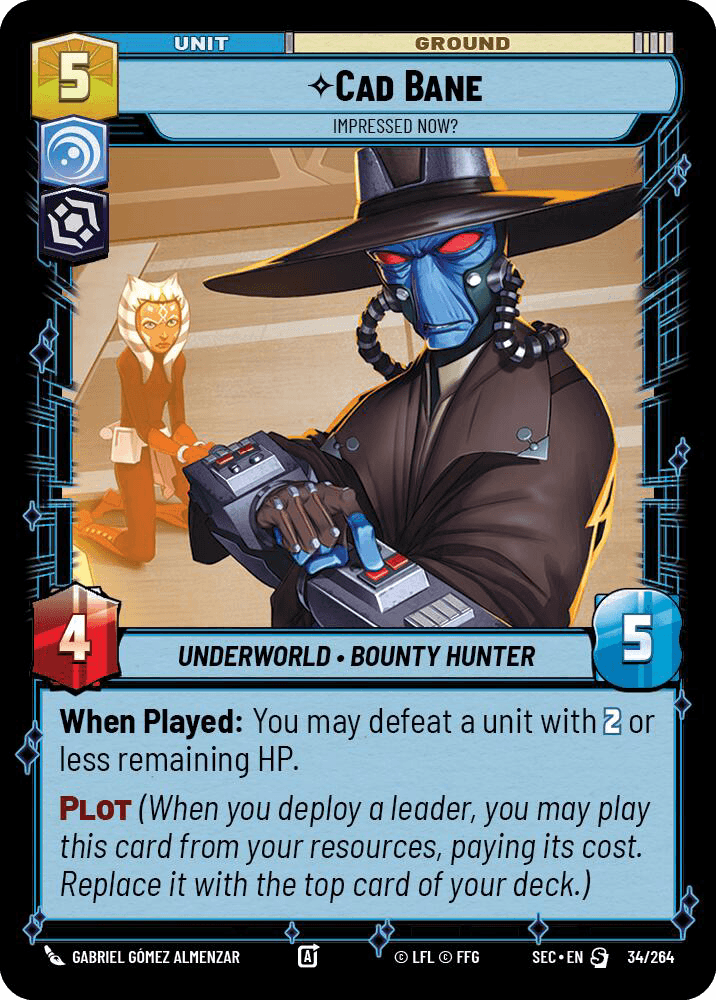 ⟡ Cad Bane, Impressed Now?