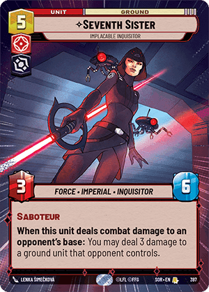 ⟡ Seventh Sister, Implacable Inquisitor
