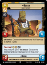 ⟡ Bossk, Hunt By Instinct