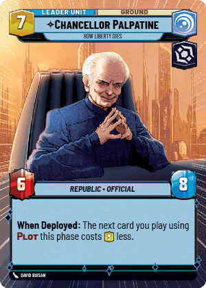 ⟡ Chancellor Palpatine, How Liberty Dies (back)