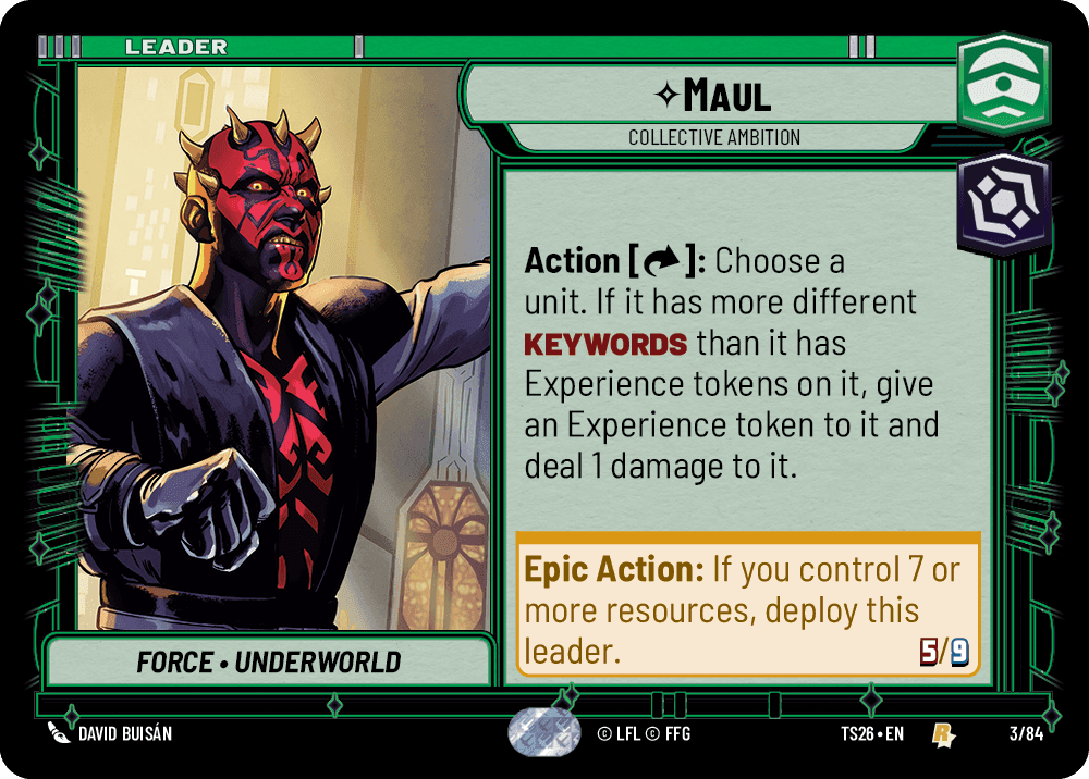 ⟡ Maul, Collective Ambition