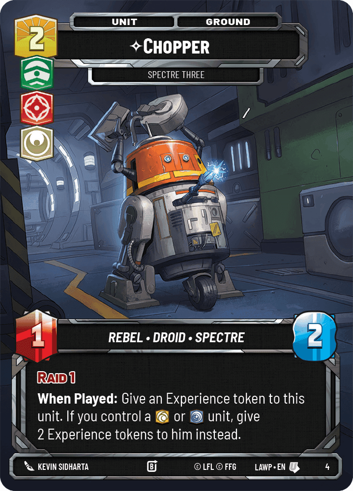 ⟡ Chopper, Spectre Three