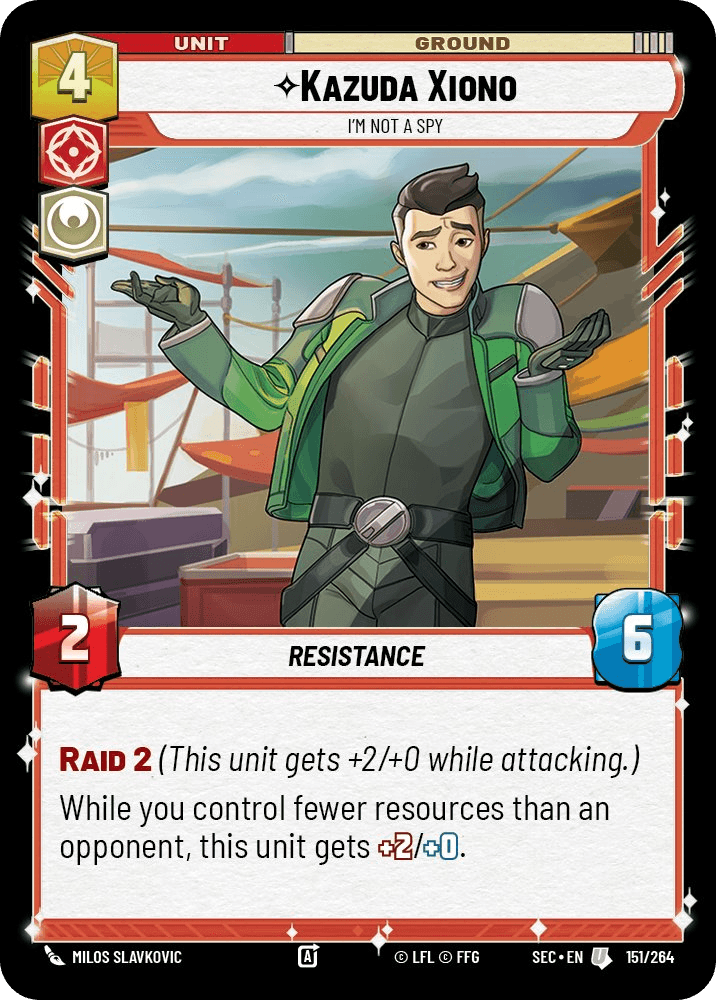 ⟡ Kazuda Xiono, I'm Not A Spy