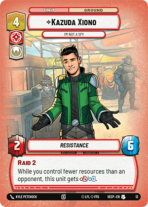 ⟡ Kazuda Xiono, I'm Not A Spy