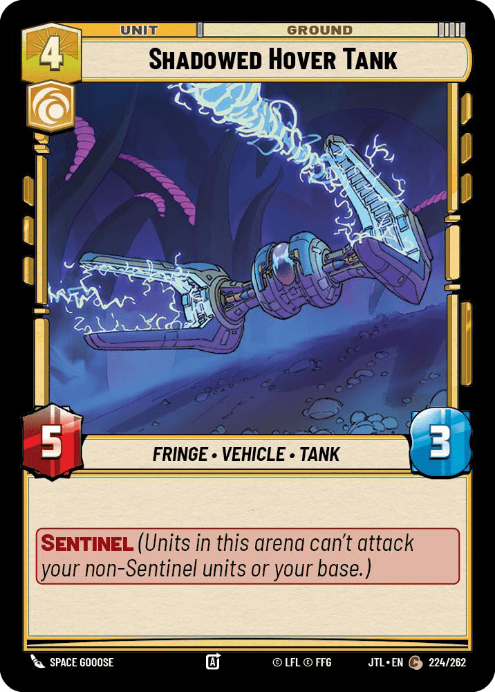 Shadowed Hover Tank