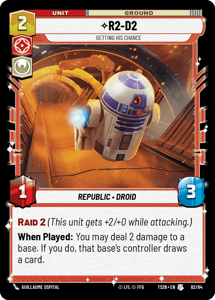 ⟡ R2-D2, Getting His Chance
