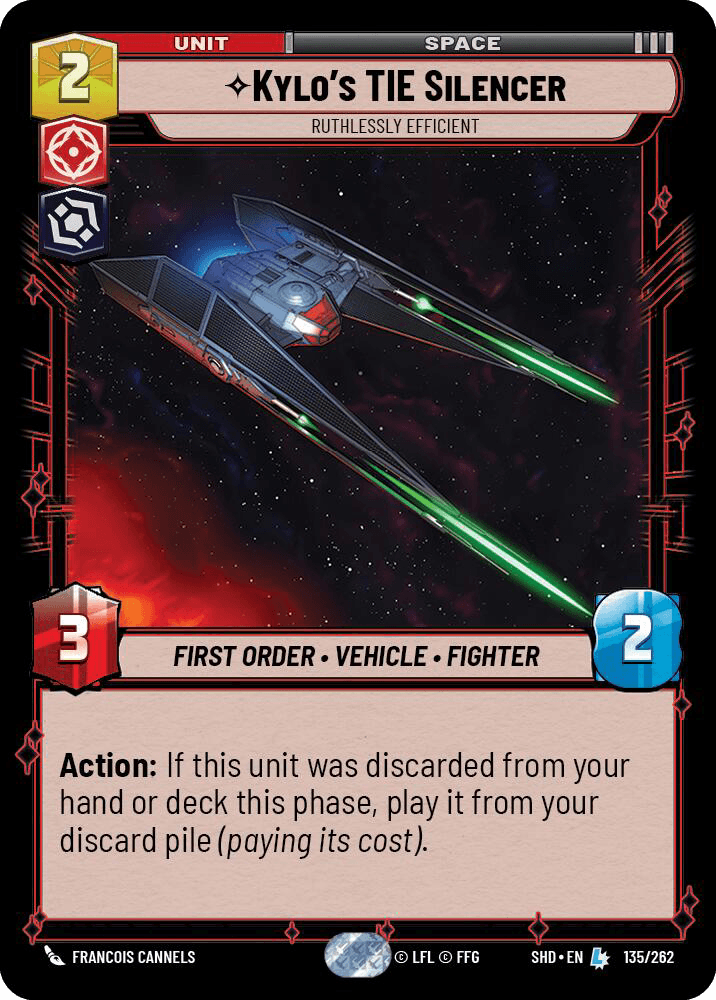 ⟡ Kylo's TIE Silencer, Ruthlessly Efficient