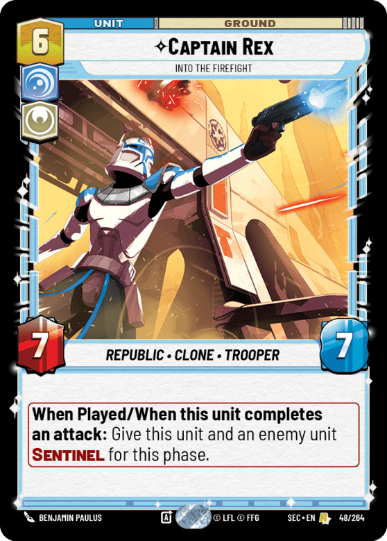 ⟡ Captain Rex, Into the Firefight