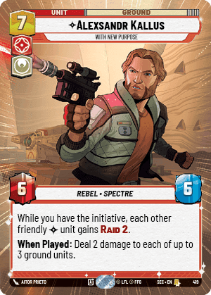 ⟡ Alexsandr Kallus, With New Purpose