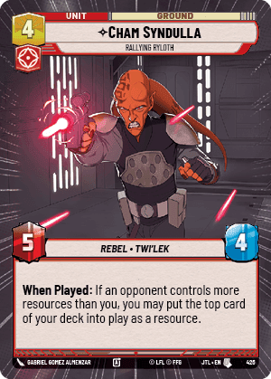 ⟡ Cham Syndulla, Rallying Ryloth